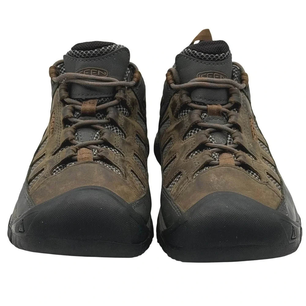 KEEN Targhee II Low Hiking Shoes Men's Size 10 Brown Waterproof Trail Outdoors